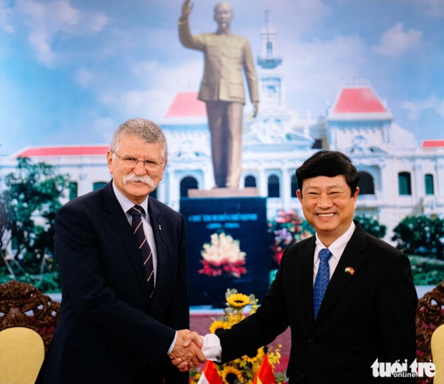 Hungarian NA Speaker lauds Ho Chi Minh City’s impressive growth over past decade- Ảnh 1. Hungarian NA Speaker lauds Ho Chi Minh City’s impressive growth over past decade- Ảnh 1.