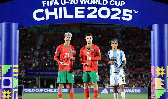 Maamma giành Quả bóng vàng, Cremaschi đoạt Giày vàng U20 World Cup 2025 - Ảnh 1.