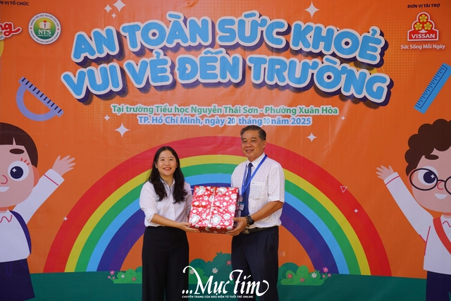 Học sinh Trường tiểu học Nguyễn Thái Sơn học cách ăn đúng để khỏe mạnh- Ảnh 7.