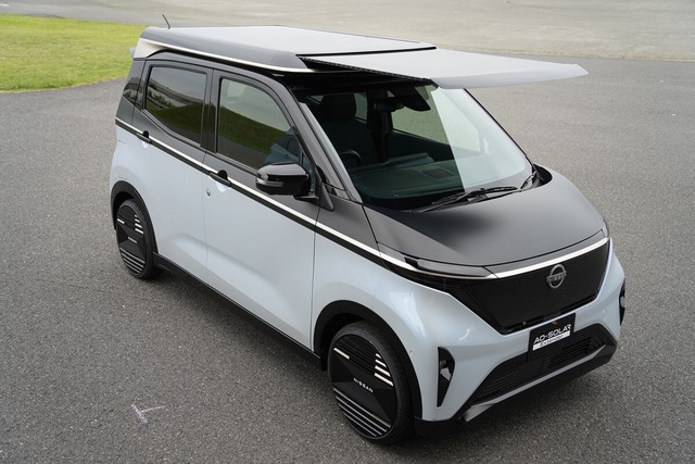 Nissan develops solar-powered electric minivehicle- Ảnh 1. Nissan develops solar-powered electric minivehicle- Ảnh 1.