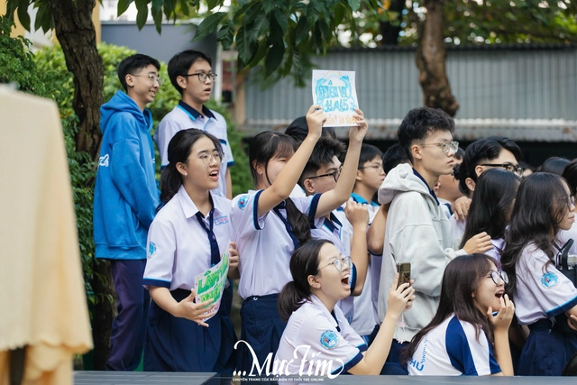 Teen Bình Phú ‘cháy’ hết mình với cuộc thi flashmob giờ ra chơi - Ảnh 3.