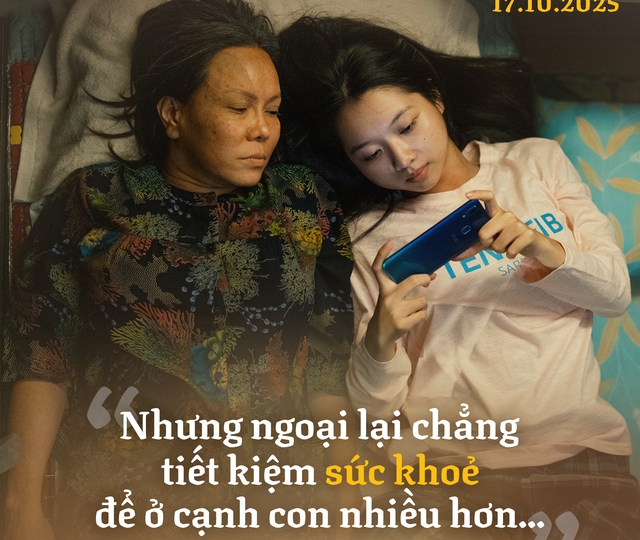 Lâm Thanh Mỹ khóc sưng mắt khi quay Cục vàng của ngoại - Ảnh 5.
