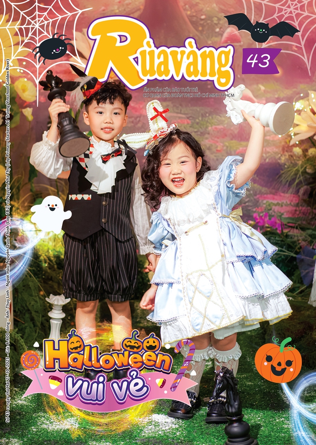 Mời các bạn đón đọc Rùa Vàng 43, phát hành ngày 27-10: Halloween vui vẻ!- Ảnh 1. Mời các bạn đón đọc Rùa Vàng 43, phát hành ngày 27-10: Halloween vui vẻ!- Ảnh 1.