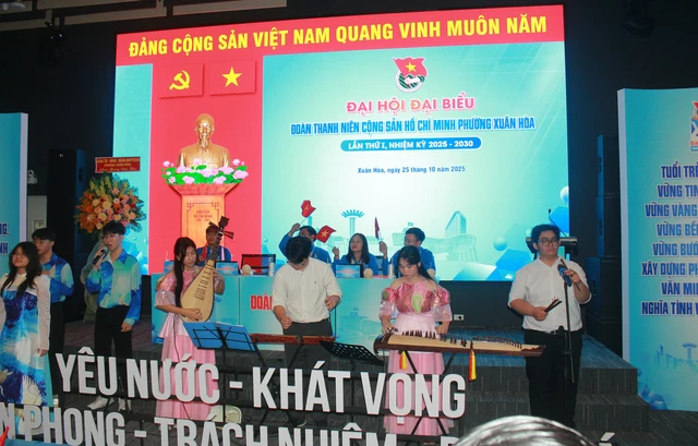 Nhiều điểm mới, thiết thực tại Đại hội Đoàn phường Xuân Hòa- Ảnh 2. Nhiều điểm mới, thiết thực tại Đại hội Đoàn phường Xuân Hòa- Ảnh 2.
