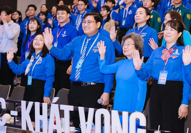 Nhiều điểm mới, thiết thực tại Đại hội Đoàn phường Xuân Hòa- Ảnh 1. Nhiều điểm mới, thiết thực tại Đại hội Đoàn phường Xuân Hòa- Ảnh 1.