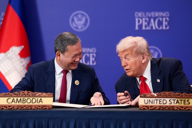 Trump headlines ASEAN summit, Thailand-Cambodia sign ceasefire deal- Ảnh 2. Trump headlines ASEAN summit, Thailand-Cambodia sign ceasefire deal- Ảnh 2.