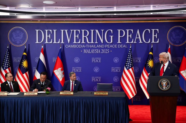 Trump headlines ASEAN summit, Thailand-Cambodia sign ceasefire deal- Ảnh 5. Trump headlines ASEAN summit, Thailand-Cambodia sign ceasefire deal- Ảnh 5.