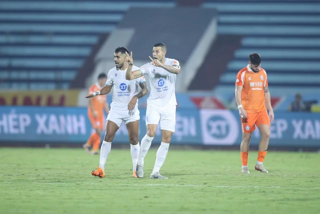 Công An Hà Nội thắng Công An TP.HCM để vươn lên nhì bảng V-League 1- Ảnh 3.