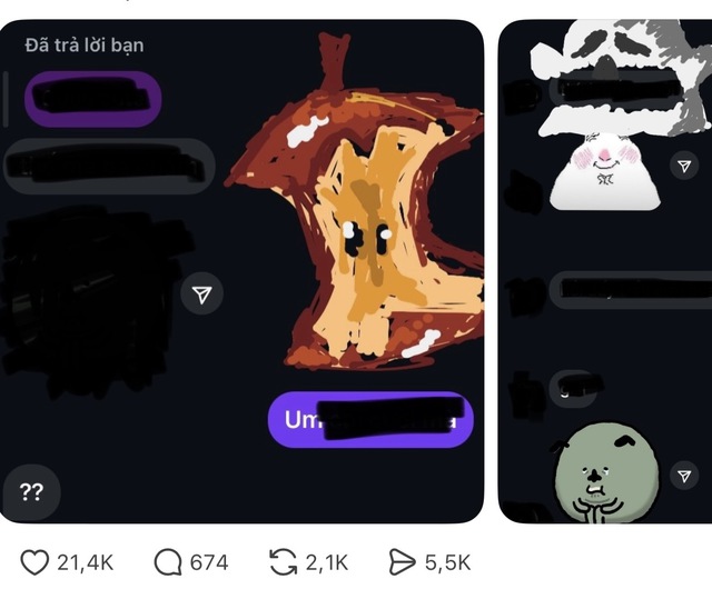 Instagram cho phép vẽ lên khung chat, cư dân mạng rần rần khoe tác phẩm- Ảnh 2.