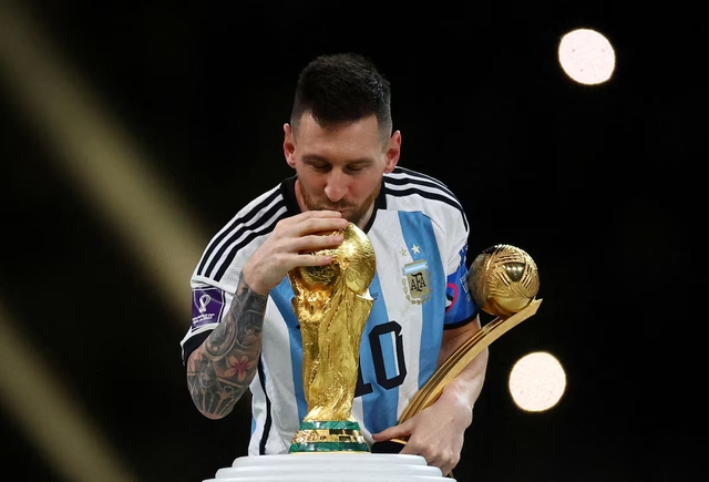 Messi hy vọng được bảo vệ danh hiệu World Cup cùng Argentina- Ảnh 1.