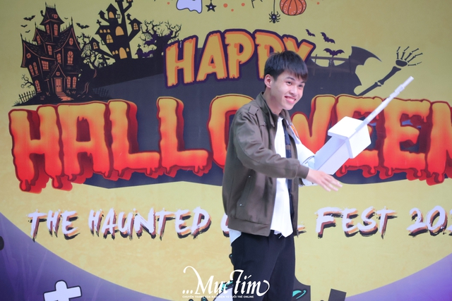 Đêm Halloween độc đáo của học trò Trường THPT Nguyễn Hữu Thọ- Ảnh 10.