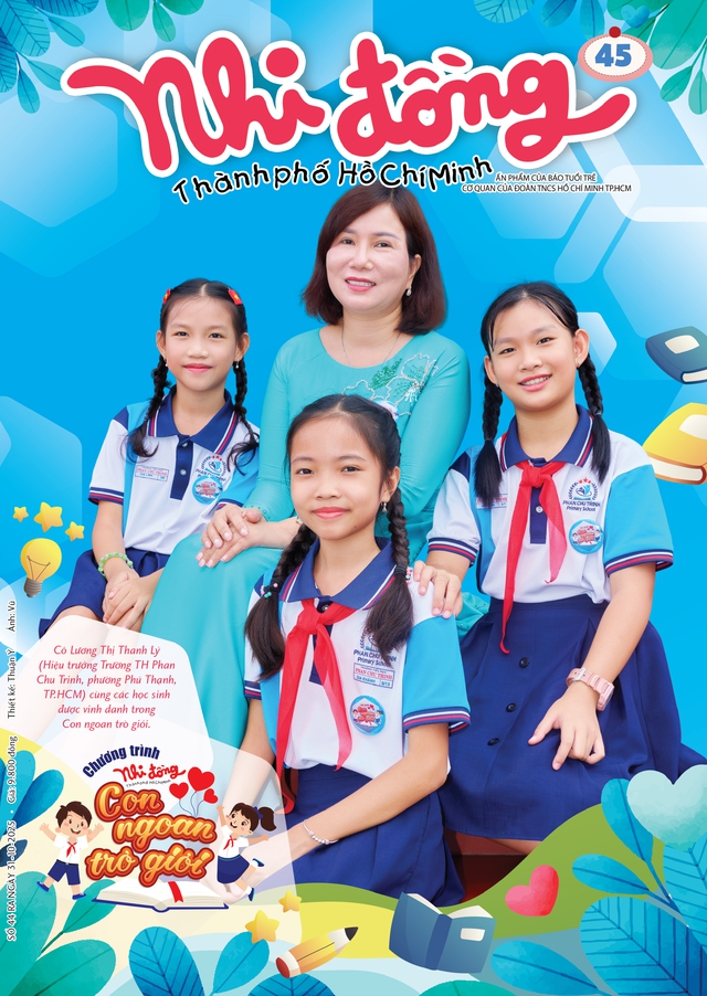 Mời bạn đón đọc Nhi Đồng TP.HCM 45, phát hành ngày 7-11: Trồng hoa ước mơ từ trang giấy nhỏ- Ảnh 1. Mời bạn đón đọc Nhi Đồng TP.HCM 45, phát hành ngày 7-11: Trồng hoa ước mơ từ trang giấy nhỏ- Ảnh 1.