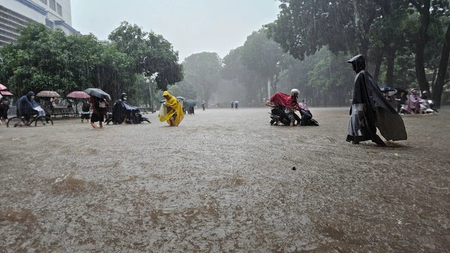 Hanoi schools ordered to prepare for storm Matmo - Ảnh 1.
