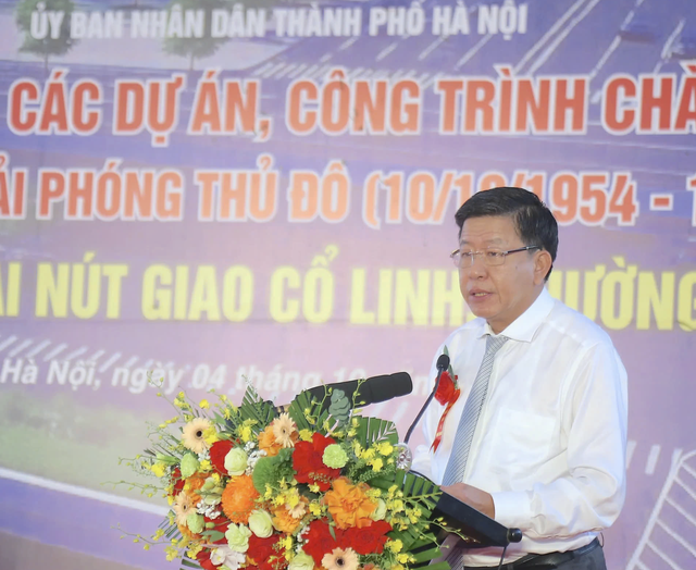 Hanoi breaks ground on key Co Linh underpass project - Ảnh 1.