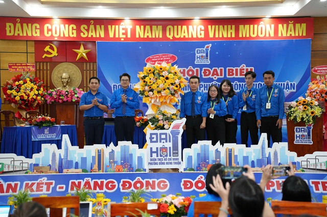 Đại hội xanh cùng tuổi trẻ phường Đông Hưng Thuận- Ảnh 1.