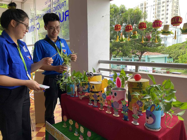 Đại hội xanh cùng tuổi trẻ phường Đông Hưng Thuận- Ảnh 2.