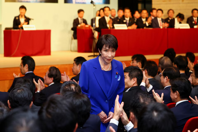 Inspired by Thatcher, Japan's PM-in-waiting Takaichi smashes glass ceiling- Ảnh 1.