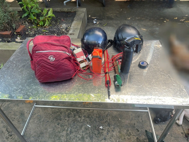 2 arrested for using electric gun to steal 4 dogs in Ho Chi Minh City- Ảnh 1.
