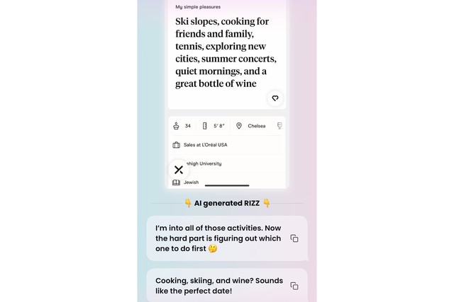 ‘Perfection without the connection’: How AI is becoming a digital wingman- Ảnh 2. ‘Perfection without the connection’: How AI is becoming a digital wingman- Ảnh 2.