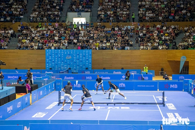 Vietnam pickleball sets world attendance record at PPA Tour Asia event in Da Nang- Ảnh 2.