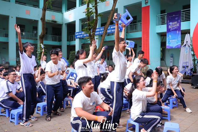 Trại kết nối Đồng Âm: Bản nhạc tuổi trẻ của Trường THPT Nguyễn Văn Cừ - Ảnh 6.