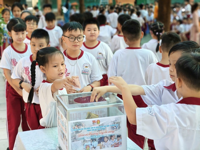Hôm nay 6-10, thiếu nhi TP.HCM cùng chung tay hướng về đồng bào bị bão, lũ năm 2025 - Ảnh 1.