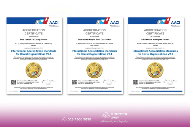 Vietnamese dental group achieves AACI quality accreditation of US- Ảnh 2.