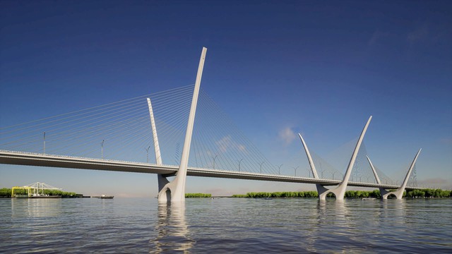 Hanoi breaks ground on $277mn Red River bridge- Ảnh 1. Hanoi breaks ground on $277mn Red River bridge- Ảnh 1.