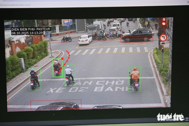 31 AI cameras in Ho Chi Minh City detect traffic violations with high precision- Ảnh 5. 31 AI cameras in Ho Chi Minh City detect traffic violations with high precision- Ảnh 5.
