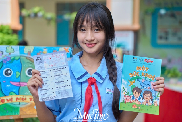 Học sinh Trường THCS Tân Tạo tìm hiểu vòng đời của muỗi, hành trình của thuốc tại Công tắc khoa học- Ảnh 8.