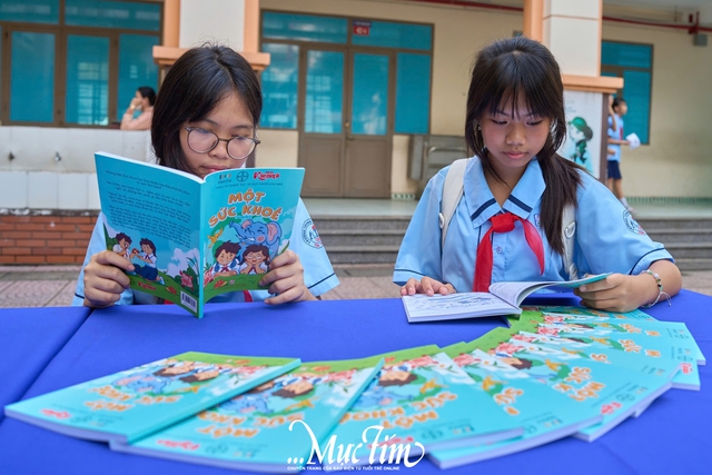 Góc đọc khơi dậy đam mê khoa học tại Trường THCS Tân Tạo- Ảnh 4.