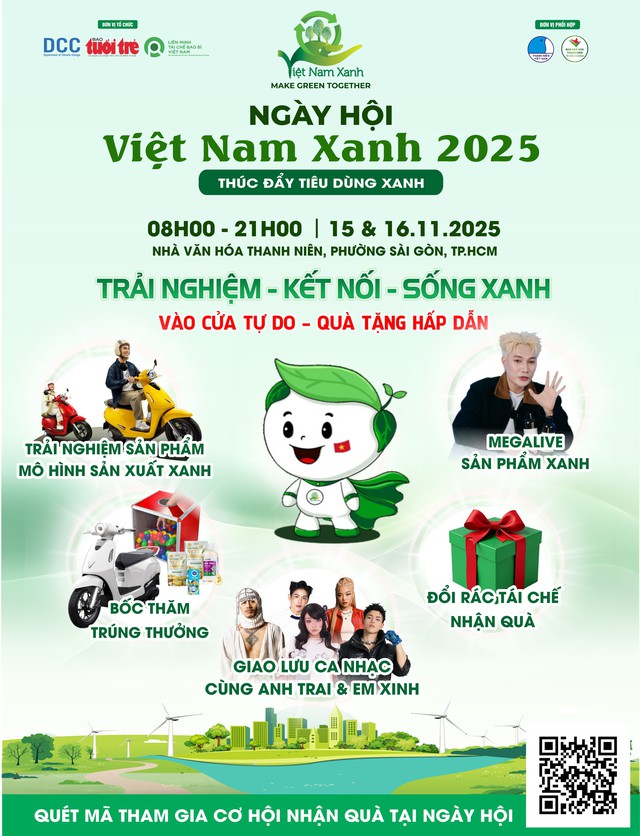 Những trải nghiệm chỉ có tại Ngày hội Việt Nam Xanh 2025- Ảnh 2. Những trải nghiệm chỉ có tại Ngày hội Việt Nam Xanh 2025- Ảnh 2.