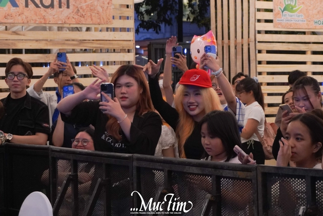 Chi Xê, Robber, Jaysonlei truyền thông điệp sống xanh đến bạn trẻ tại Ngày hội Việt Nam Xanh - Ảnh 4.