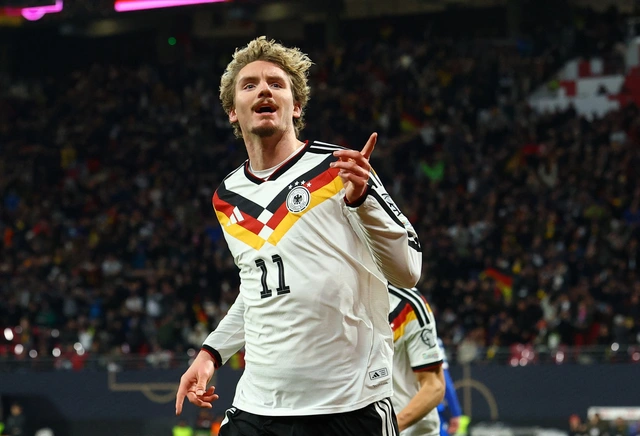 Tuyển Đức thắng đậm Slovakia, giành vé dự World Cup 2026 - Ảnh 1. Tuyển Đức thắng đậm Slovakia, giành vé dự World Cup 2026 - Ảnh 1.