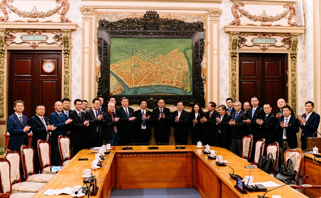 The Pei family clan in China seeks cooperation with Ho Chi Minh City - Ảnh 3.