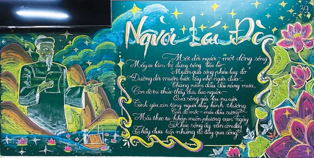 Teen Trường THPT Nguyễn Công Trứ khoe hoa tay, thay lời cảm ơn thầy cô- Ảnh 1. Teen Trường THPT Nguyễn Công Trứ khoe hoa tay, thay lời cảm ơn thầy cô- Ảnh 1.