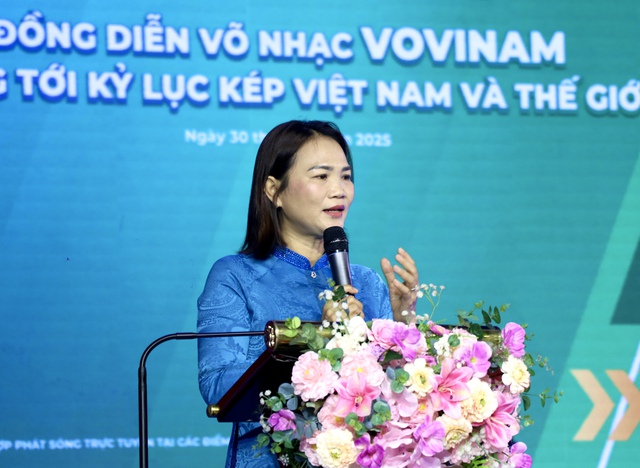 Học sinh THCS - THPT Hồng Hà đồng diễn Vovinam hướng tới kỷ lục kép- Ảnh 5.