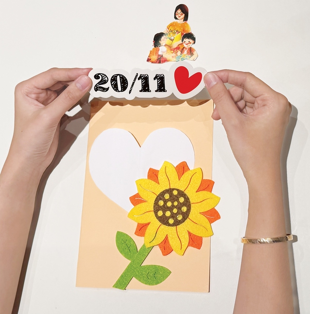 Các bước siêu dễ để tạo một chiếc thiệp cảm ơn thầy cô - Ảnh 6.