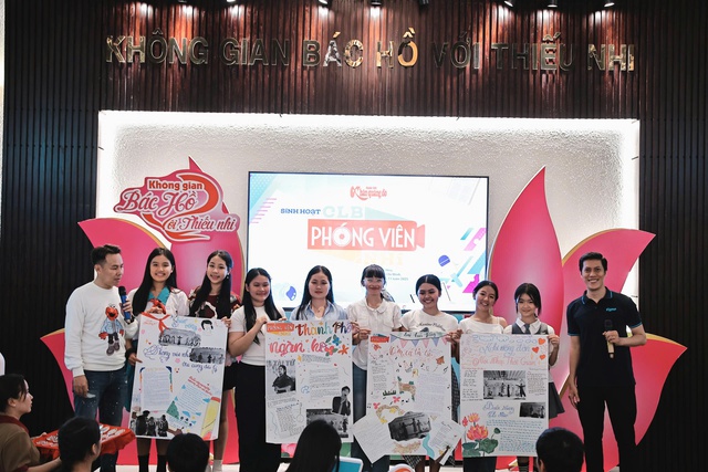 Buổi tác nghiệp thực tế với nhiều điều hay ho của phóng viên nhí Khăn Quàng Đỏ- Ảnh 12. Buổi tác nghiệp thực tế với nhiều điều hay ho của phóng viên nhí Khăn Quàng Đỏ- Ảnh 12.