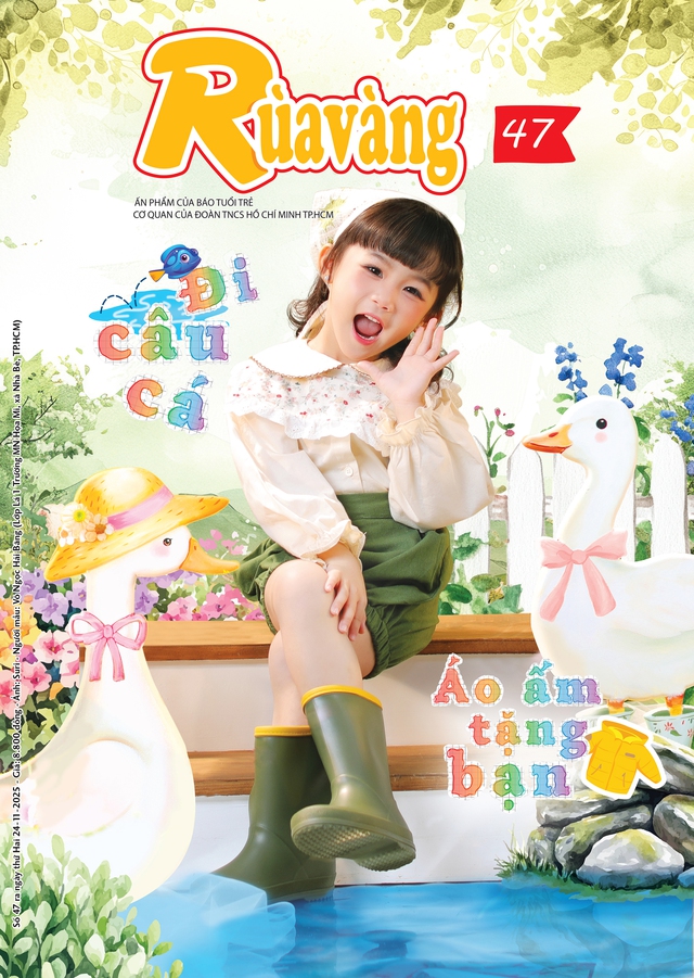 Mời các bạn đón đọc Rùa Vàng 47, phát hành 24-11-2025: Áo ấm tặng bạn - Ảnh 1.