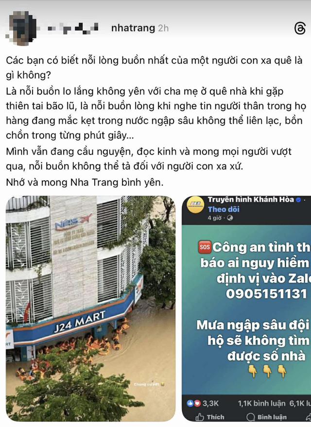 Dự báo miền Trung mưa lớn kéo dài, người trẻ xa quê sốt ruột chờ tin ba mẹ - Ảnh 4.