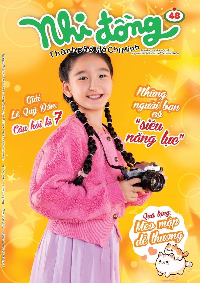 Đón đọc Nhi Đồng TP.HCM 48, phát hành 28-11: Những người bạn 'siêu năng lực'- Ảnh 1.
