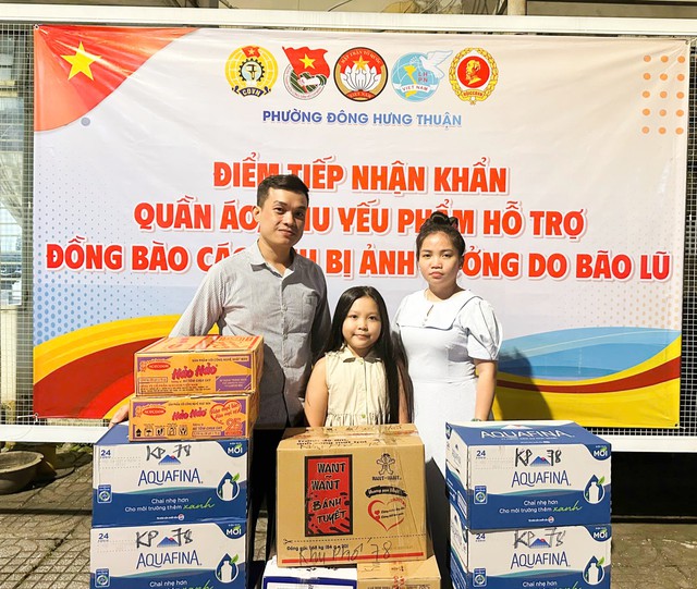 Thiếu nhi các xã, phường gửi yêu thương đến miền Trung - Ảnh 6.