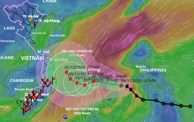 Storm Koto enters East Vietnam Sea, expected to strengthen - Ảnh 1.