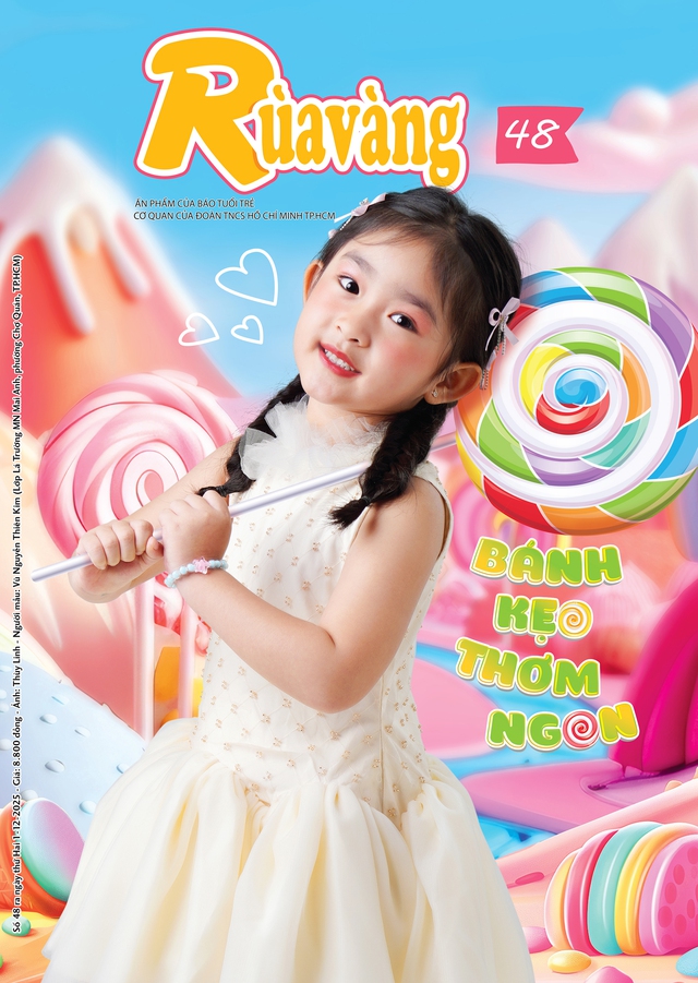 Mời các bạn đón đọc Rùa Vàng 48, phát hành 1-12-2025:  Góp nắng yêu thương - Ảnh 1.