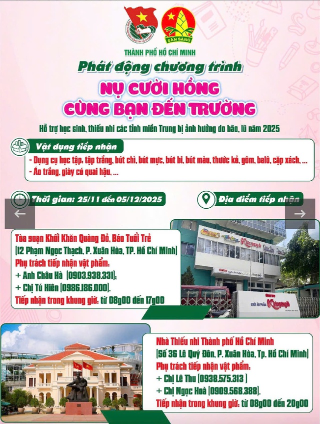 Học trò Trường THCS Tân Quý Tây cùng đóng góp Nụ cười hồng- Ảnh 7. Học trò Trường THCS Tân Quý Tây cùng đóng góp Nụ cười hồng- Ảnh 7.