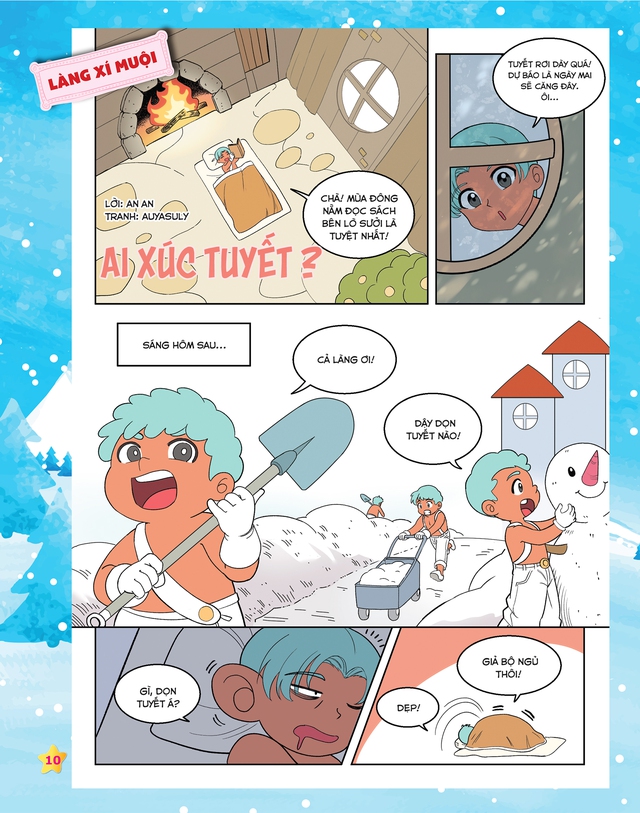 Mời các bạn đón đọc Ngôi Sao Nhỏ số 8, phát hành ngày 2-12-2025: Chú tuần lộc chở yêu thương - Ảnh 2.