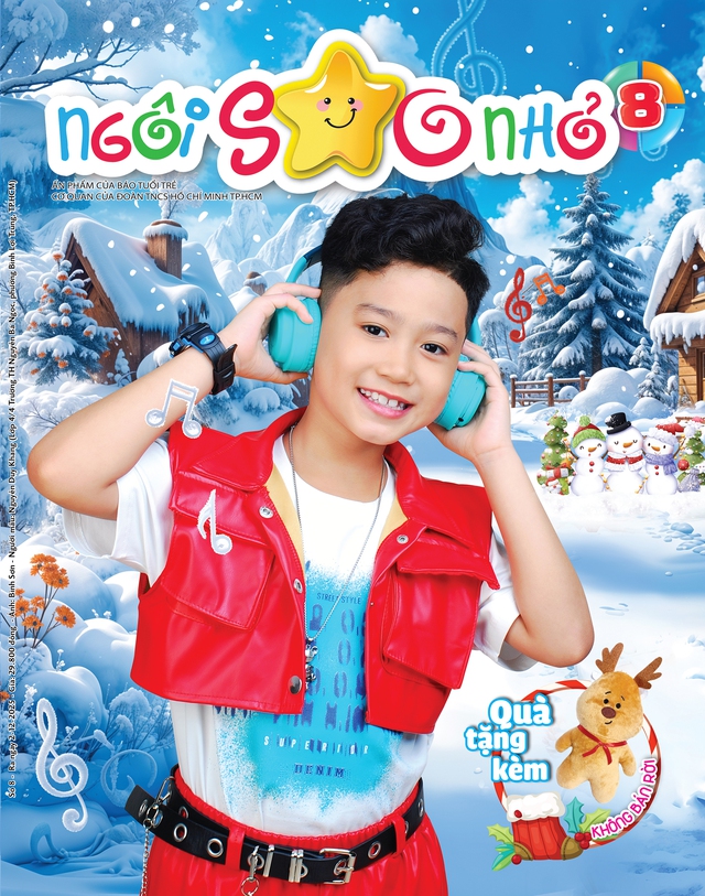 Mời các bạn đón đọc Ngôi Sao Nhỏ số 8, phát hành ngày 2-12-2025: Chú tuần lộc chở yêu thương - Ảnh 1.