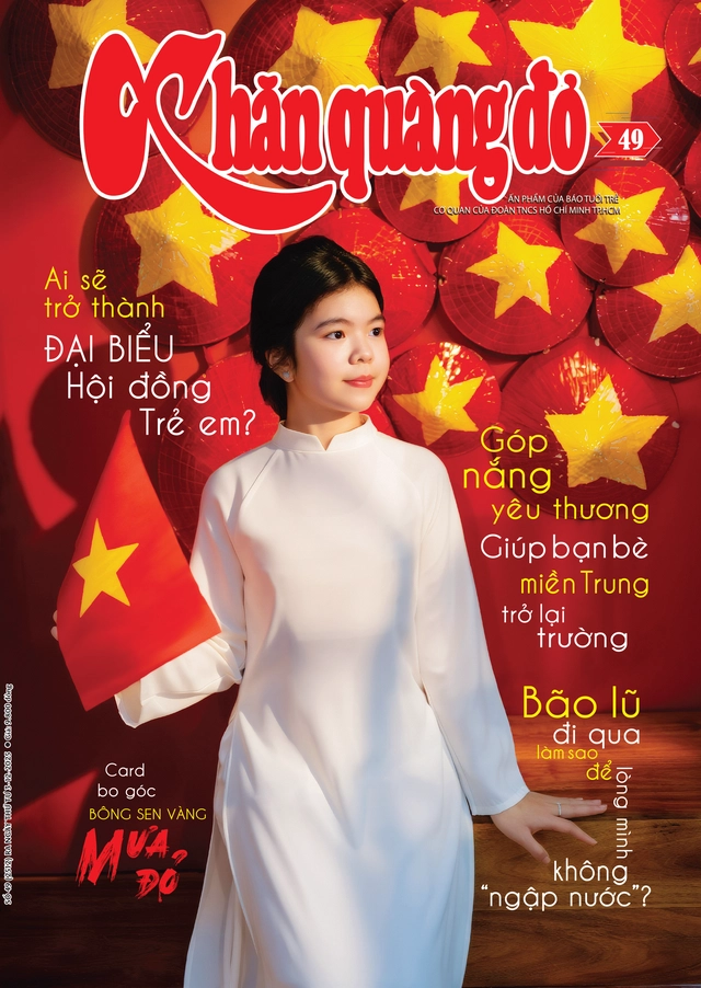 Mời bạn đón đọc Khăn Quàng Đỏ 49, phát hành 3-12-2025: Nụ cười hồng lan tỏa - Ảnh 1.