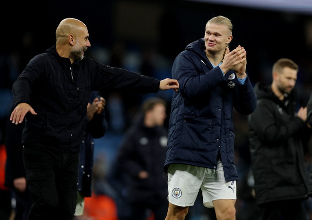 Pep Guardiola: "Erling Haaland đã ngang tầm của Messi và Ronaldo" - Ảnh 4. Pep Guardiola: "Erling Haaland đã ngang tầm của Messi và Ronaldo" - Ảnh 4.